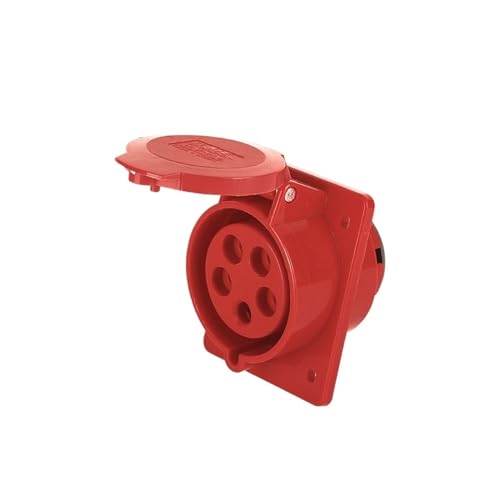 SF 415 socle incliné 5 broches 16A IP44 pour connectique aéronautique
