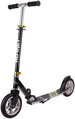 HUDORA Unisex  Adult City Hornet Air 205" Pneumatic Tyres Big Wheel Trick/Kick Scooter, Unisex  Adults, "Air 205" pneumatic tyres big wheel trick/kick scooter