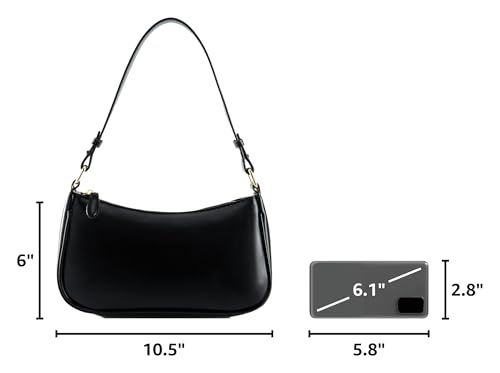 Bolso bandolera hobo de cuero con cierres y correas miniatura 3