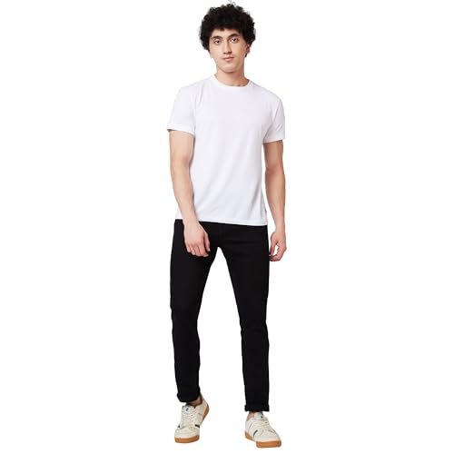 Image of Spykar Men's Rover Regular Fit Mid Rise Casual Jeans