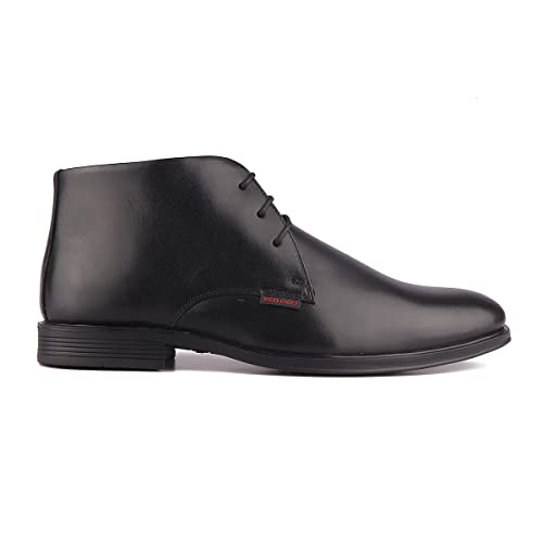 Image of Red Chief Derby Lace Up | Men's Formal Shoes for Office | Black | PU Sole | RC3748