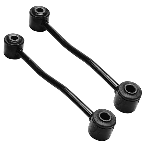 Image of Detroit Axle - Rear Control Arms Sway Bars for Jeep 1999-2004 Grand Cherokee 2 Upper Control Arms 2 Sway Bar Links 2000 2001 2002 2003 Replacement