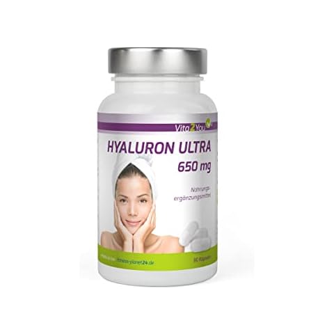 Hyaluronsäure Ultra 650mg - 90 vegane Kapseln Cover