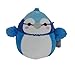 Squishmallow Blue Jay - Cuscino morbidissimo, 13 cm, colore: Blu