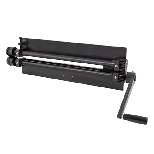 Sheet Metal Bead Roller Machine, 1.2mm Professional Sheet Metal Bead Roller Machine Sheet Metal Fabrication Bead Roller with 6 Sets Dies Sheet Metal Rotary Forming Machine 1/16