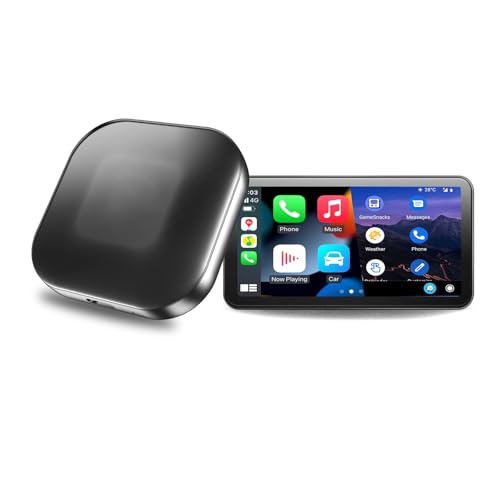 2 in 1 CarPlay Dongle,Convert Wired to Wireless,Wireless CarPlay Adapter&Wireless