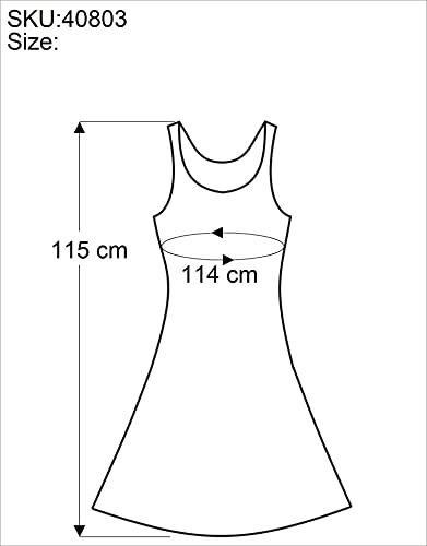 GURU-SHOP, Abito Boho Crinkle, Abito a Strati