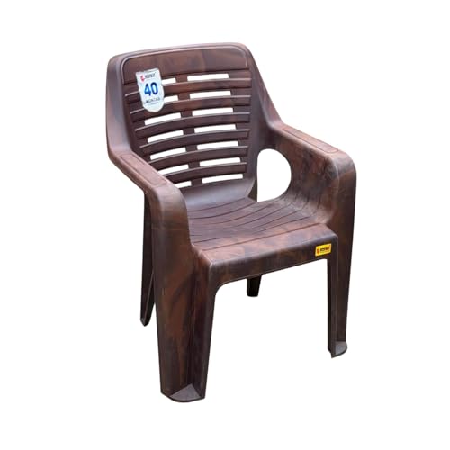 Image of Highway Durable Supreme Sumo Virgin Quality Plastic Chair, Brown