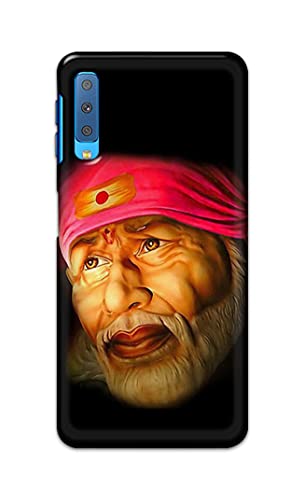 Image of PRINTFIDAA Sai Baba Lord Shiridi Great God Hinduism Religious Hard Back Cover for Samsung Galaxy A7 (2018), SM-A750F /DS, SM-A750G, SM-A750FN /DS Back Cover -(P6) KAT1002
