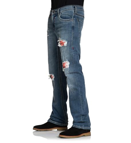Affliction Mens Denim Jeans' Cooper Devin3