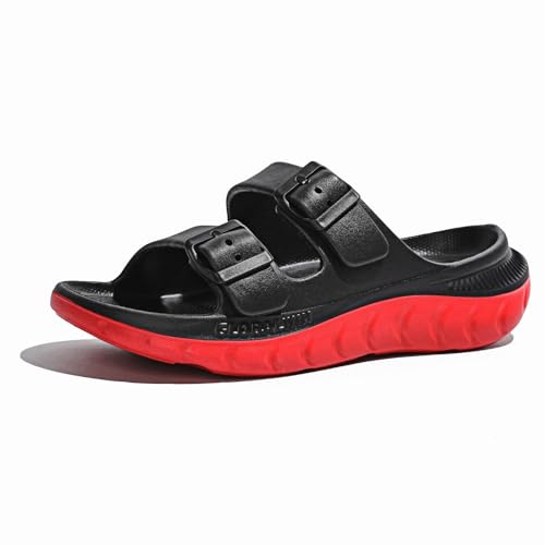 GLOBALWIN Recovery Slides For Women Mia Comfortable Sandals With Arch Support Indoor Outdoor Cloud Slippers Reduce Stress on Feet Lightweight