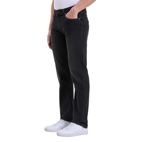 Image of Pepe Jeans Men's Straight Fit Jeans|Mid Rise |Stretchable Fabric| Jeans for Men | Available in Plus Size