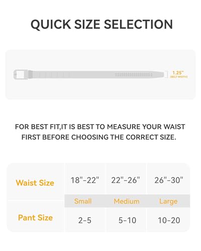 Image of Chaoren Leather Ratchet Belt 2 Pack Dress with Click Sliding Buckle 1 3 /8 inch in Gift Set Box - Adjustable Trim to Fit