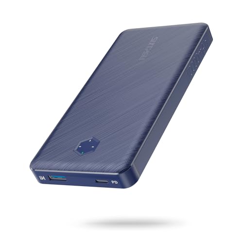 SIXTHGU Portable Charger, Slim 10000mAh PD 20W Power Bank...