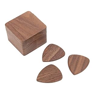 Boîte en bois pour médiators de guitare – Largement applicable – Noyer noir – Longue durée de vie – Pour protéger les… - Les Beatles, Paul McCartney, John Lennon, RIngo Starr, George Harrison Boîte en bois pour médiators de guitare - Largement applicable - Noyer noir - Longue durée de vie - Pour protéger les… – Image 6