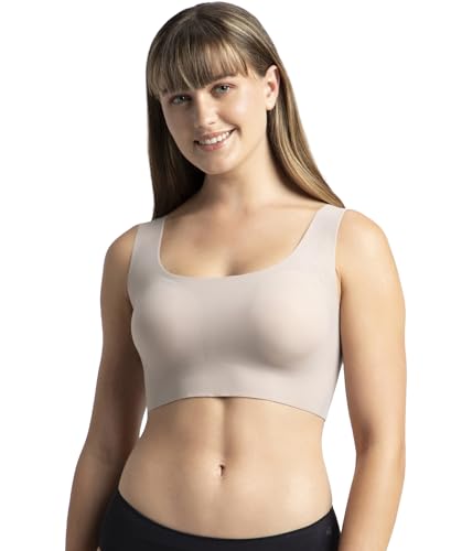 Image of Jockey 1839 Lounge Bra | Wirefree | Padded | Full Coverage | 360 Degree Stretch and Removable Pads | Microfiber Nylon Fabric