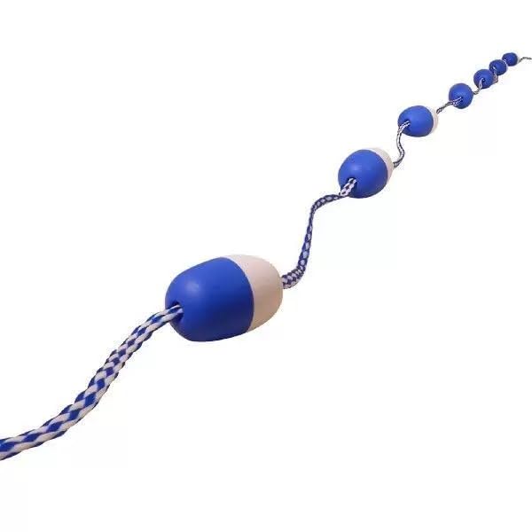 Corde en nylon pour piscine avec flotteurs en polyéthylène robustes