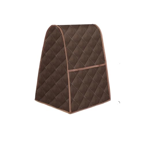 Cubierta for mezclador, funda for procesador de alimentos, resistente al agua, soporte for batidora, cubierta antipolvo, herramienta portátil fácil de limpiar(Brown 30x29.5x43cm)