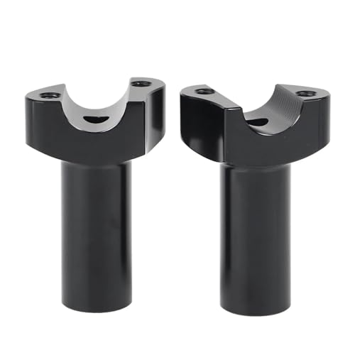 Torretas elevadoras de manillar de aluminio de 4" para moto Harley 6