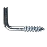 2376 K21 x 80-alcayata Eisen verzinkt mit Gewinde 21 x 80