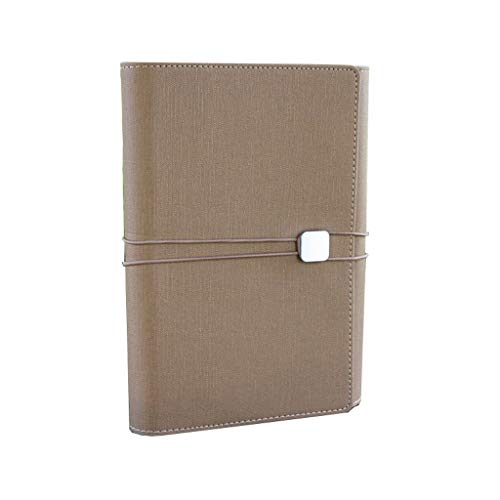 Cuadernos Cuadernos de redacción Cuaderno A5 Cuaderno multifunción de Tres Hojas Sueltas Cuaderno 100 Cuaderno for reuniones de Negocios Correa Cuaderno Cuadernos, blocs de Notas y Diarios Cover