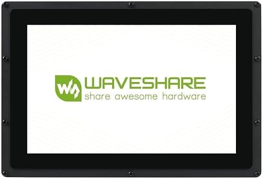 ibots Waveshare 10.1inch HDMI LCD B with case IPS Touchscreen 1280x800 Capacitive Display Supports Raspberry Pi 3 B 2 B B A Banana Pi Pro BeagleBone Black Supports Multi Systems
