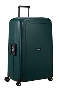 Samsonite S'Cure - Hartschalenkoffer 81 cm Extra Groß - Trolley Koffer mit 4 Rollen, TSA-Schloss, Leicht - 138 L - Grün (Dark Teal)