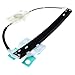 JotoWave Car Window Regulator Power Automotive Rear Right Passenger Plastic 4F0839462B 4F0839462A for Audi for S6 2007-2011 Electric without Motor
