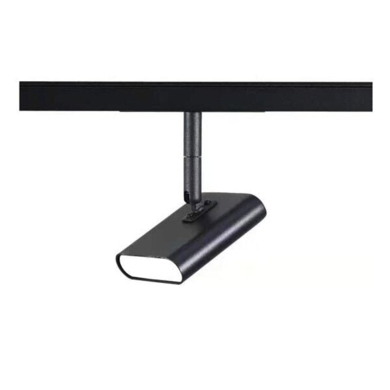 Spot LED sur Rail Magnétique Rectangulaire 48V 5W Orientable NOIR - Blanc Chaud 2300K - 3500K - SILAMP
