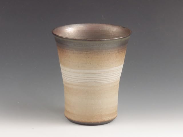 Amazon.co.jp: 丹波焼（兵庫県） まるせ窯 酒器 ぐい呑 炭化焼成