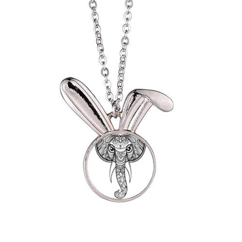 Collier lapin Paint Elephant Friend Company : fini les bijoux ternes qui irritent