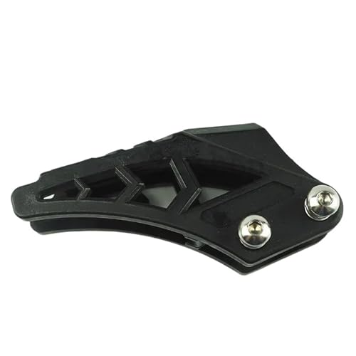 Protège-guide chaîne moto 250 et tendeur de curseur noir en aluminium