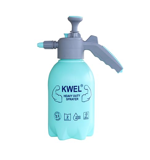 KWEL Heavy Duty Garden Pressure Pump Capacity Water Mist Sprayer Bottle for Herbicides, Pesticides, Fertilizers, Plants, Flowers Pack of 2 (Blue, 2.2Ltr) (B094YG8N6K) Amazon Price History, Amazon Price Tracker