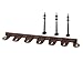 Produktbild Primegarden PALISGARDEN Rasenkante Beetumrandung Beeteinfassung Mähkante - 300cm (Braun)