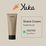 HygieneLab Shaving Cream, Yuka Rated 100/100 – Fragrance-Free, Non-Toxic Formula with Aloe Vera & Shea Butter, Hydrating for Sensitive Skin, Helps Reduce Razor Burn (6.76 oz) - Image 5