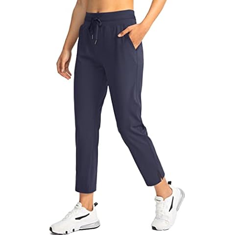 Soothfeel Women's 7/8 High Waisted Golf Pants Cover