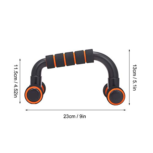 Suportes para levantar, Andoer Barras de flexão de espuma Suportes para empurrar Grips de espuma Bas