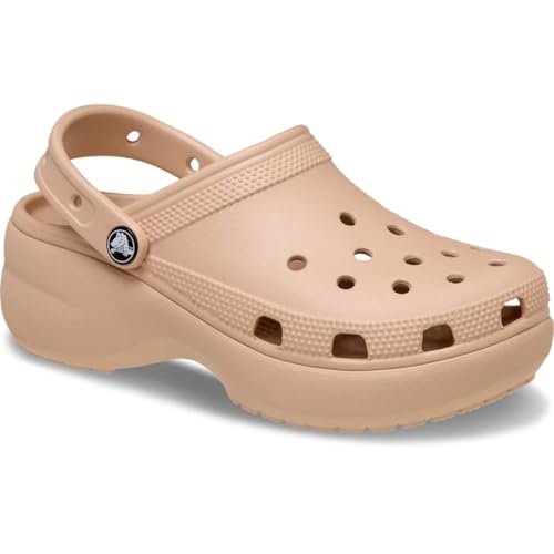 Crocs Women's Classic Platform Clog 42-43 EU Pink Caramel