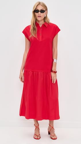 Women's Red Darcy Dress2
