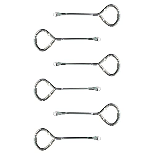 Tofficu 6 Pièces Ouvre Boîte Multifonction de Outils pour Canettes Pots de Peinture et Bouteilles Outils Robustes et Durables pour Utilisation Facile et Confortable