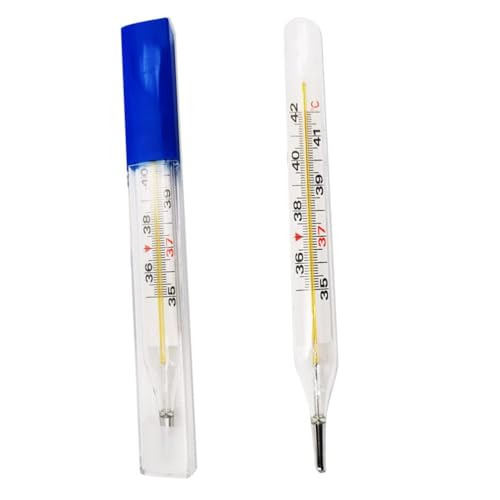 2Pcs Mercury General Use Temperature Testing Tools