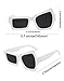 WJIANKPA Men's and Women's Fashionable Sunglasses,UV Protection,Cool Design,High-Definition Lens.