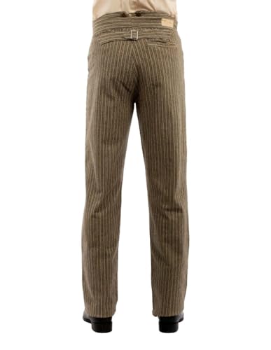 Scully Western Pants Mens Rail Stripe Button Fly Rangewear F0_RW3542