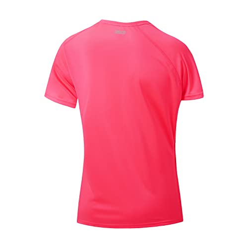 Women's UPF 50+ Polyester Workout Tee - Quick-Dry, Breathable for Running, Hiking2