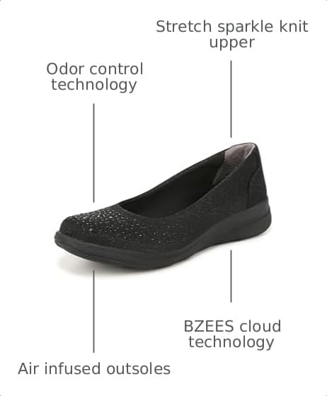 Image of BZees Golden Bright Slip-On Loafers