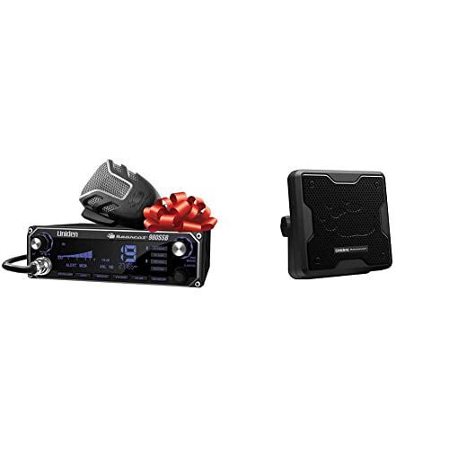 Uniden BEARCAT 980 40-Channel SSB CB Radio and Uniden (BC20) Bearcat 20-Watt External Communications Speaker