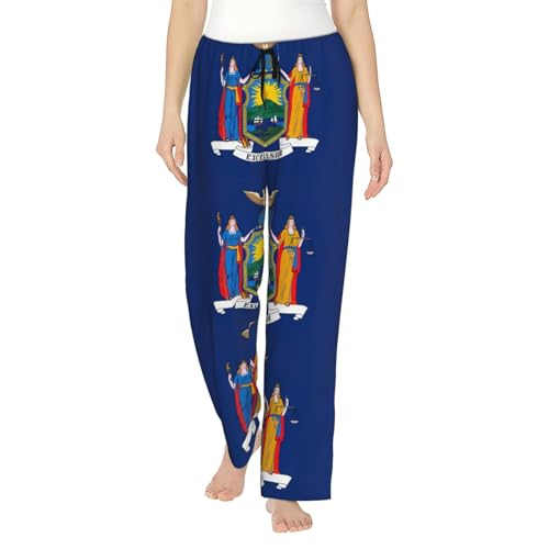 Pantalon de pyjama New York femme EdWal léger et respirant du S au 3XL