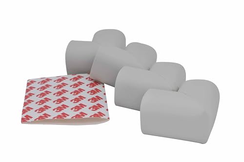 Miny Baby Unisex Kauçuk Jumbo Köşe Koruyucu, Gri