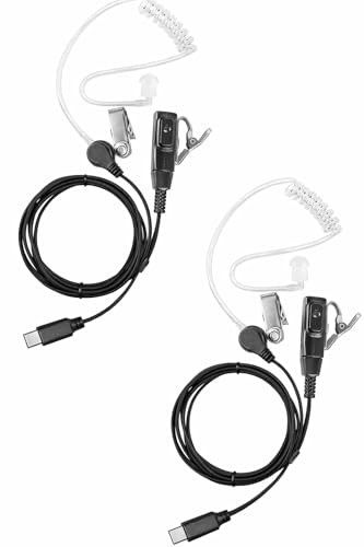 Transparent Acoustic Tube Earpiece (USB-C)