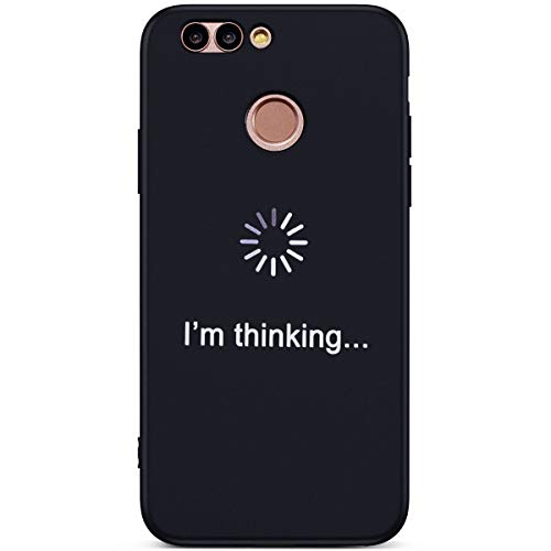 JCKHM Compatible with Huawei Nova 2 Silicone Case Fashion Matte TPU Silicone Soft Cover Protective Cover imthinking